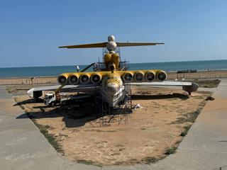 Ракетный экраноплан «Лунь» отреставрируют в Дагестане