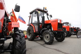 Три доработанные модели тракторов впервые представили в Челябинске