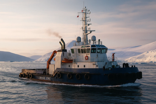 Construction of NE060 Project Tugboat for Arctic Operations Begins at B.E. Butoma Plant in Kerch