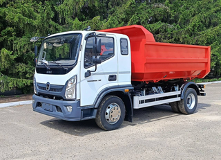 Cab-Over Truck "Valdai 12" Gets a New Version — Rear-Discharge Dump Truck