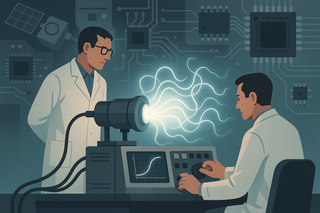 En MAI desarrollaron un simulador único de motor de cohete eléctrico para pruebas de satélites