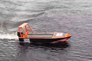 Un bote no tripulado "Héroes de la niebla" con una capacidad de carga de 1 tonelada fue probado en la región de Múrmansk
