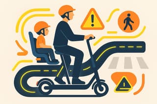 Fine for transporting children on electric scooters may be increased to 10 thousand rubles