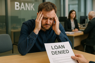 The percentage of car loans for used cars fell by 58%