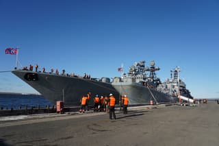 Tasks Completed in the Barents, Norwegian, and Kara Seas: ASW "Severomorsk" and LST "Alexander Otrakovsky" Enter the Port of Dudinka