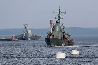 MRCC "Morshansk" Project 12411 "Rescued" a Ship with a Breach during Exercises in the Baltic Sea
