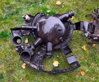 Aparece la primera foto del presunto motor del misil "Oreshnik"