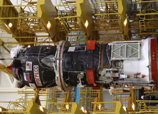 Новый космический грузовик «Прогресс МС-33» прибыл на Байконур