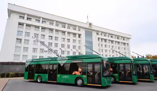 Cooperation between Belarusian MAZ and Russian UTTZ: Ufa Receives 10 Gorozhanin Trolleybuses
