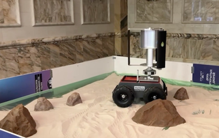 Desert Storm: Wind-Powered Mars Rover Presented at "Science 0+" Festival
