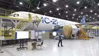 Производство станков для сборки фюзеляжа МС-21 запустили в России