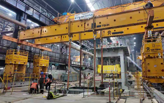 Transformation of UAZ: Installation of a Press Line for Car Body Parts is in Full Swing
