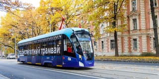 Беспилотные трамваи начали курсировать на пяти маршрутах в Москве