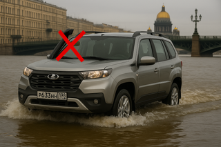 Won't "swim": The updated Niva Travel does not include a snorkel
