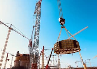 Installation of the embedded part of the transport lock started at the second power unit of the El-Dabaa NPP