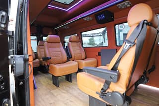 Comfort on Wheels: Minsk Automobile Plant Showcases Luxurious Business-Class Minibus MAZ-281
