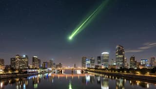 Vídeo raro: un meteorito sobre Moscú filmado desde un avión