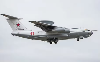 The disadvantage of A-50 AEW&C aircraft in detecting a swarm of drones is named