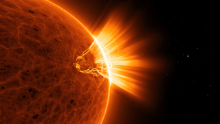 Top-class flares continue: Another powerful explosion recorded on the Sun on November 10
