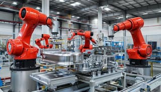 Robot Management System platform for industrial robot management created in Russia