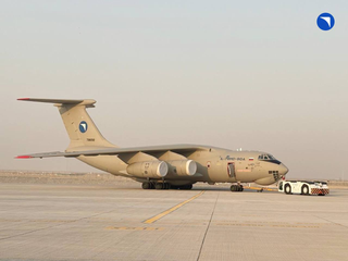 El Il-76MD-90A(E) ruso llegó al Salón Aeronáutico de Dubái: el avión de transporte volverá a demostrar sus capacidades