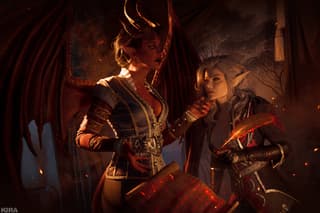  Фотограф: KIRA photoarts. Косплееры: Frau_Haku | Ольга Хаку, CYXARIC | Юлия Эртель 