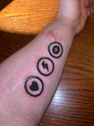 Татуировка по мотивам RDR 2