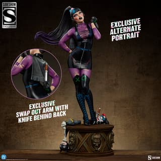 Права на изображения принадлежат Warner Bros. Entertainment Inc., DC и Sideshow Collectibles