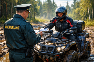 Gostekhnadzor will begin checking documents of all-terrain and swamp vehicle drivers in forests and fields