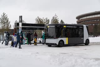 L5 was brought to a resort in Altai: how autonomous transport works and what it is for