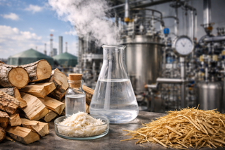 A new way to make biofuel from wood was discovered by scientists from IKBFU and KNRTU