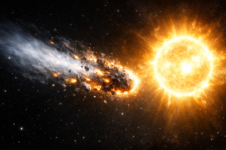 Comet C/2026 A1 Did Not Survive the Encounter with the Sun and Became Part of It - Video