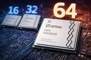 64 cores and its own system: the Russian Irtysh C664 processor will run on a domestic OS