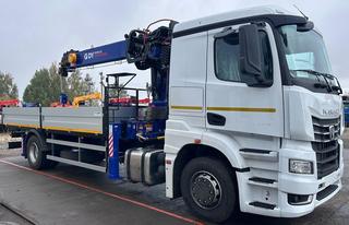 A Workhorse Monster for the City: the New KamAZ-53251 with a Truck-Mounted Crane Goes into Series Production