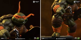 Права на изображения принадлежат Viacom International Inc., Nickelodeon и Iron Studios