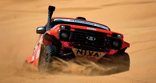 Lada Niva Sport Turbo взяла бронзу в пустыне на первом этапе чемпионата «Золото Кагана»