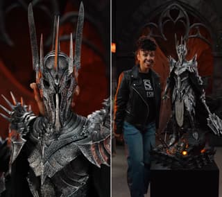  Права на изображения принадлежат New Line Productions, Middle-earth Enterprises, Sideshow Collectibles и Prime 1 Studio 