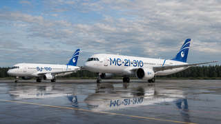 MC-21 y SJ-100 estarán bajo una marca única: OAK cambiará el nombre de los aviones civiles