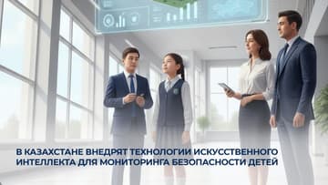 ИИ-технологии внедрят для обеспечения безопасности детей в школах Казахстана