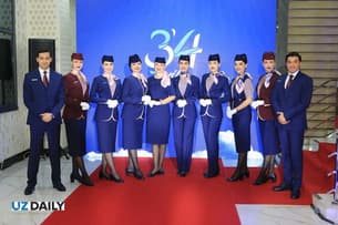 Uzbekistan Airways представила обновлённую форму для бортпроводников