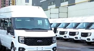 В горах Ташкентской области запустят новые Ford для пассажирских перевозок