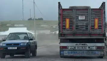 Доходы от транзита грузовиков в Грузии заметно упали