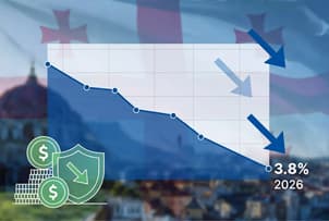 АБР прогнозирует инфляцию в Грузии на уровне 3,8% в этом году