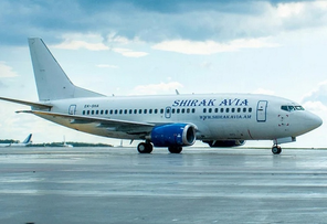 Yerevann u Astanan aveli mot en darcel. Shirak Avia-n bacel e nor ughighi oghayin kap