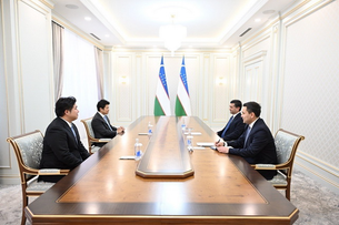 Uzbekistan Discussed New Projects with Aso Shoji