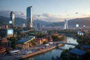 Batumi Presents "Smart City" Concept for New Large-Scale Project on Artificial Islands