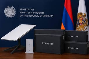 Starlink передал 56 терминалов связи Армении