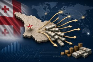Azerbaijan, Turkey, and Russia Lead Money Transfers from Georgia