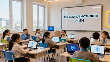 Раздел «Медиаграмотность и ИИ» внедрили в школьную программу 1-4 классов в Казахстане