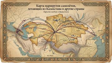 Платформу для моделирования авиамаршрутов разработали в Казахстане